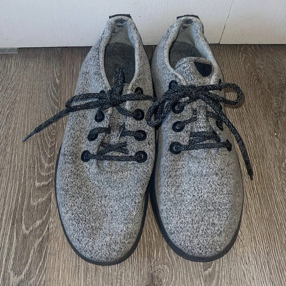 ALLBIRDS WOOL RUNNERS 0119 in light of gray with gray sole men’s sizes 12 - Picture 2 of 11